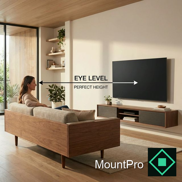Best TV Mounting Height